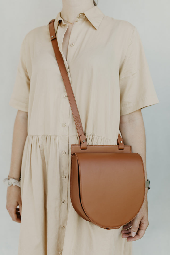 Single Saddle | Light Cognac Pure