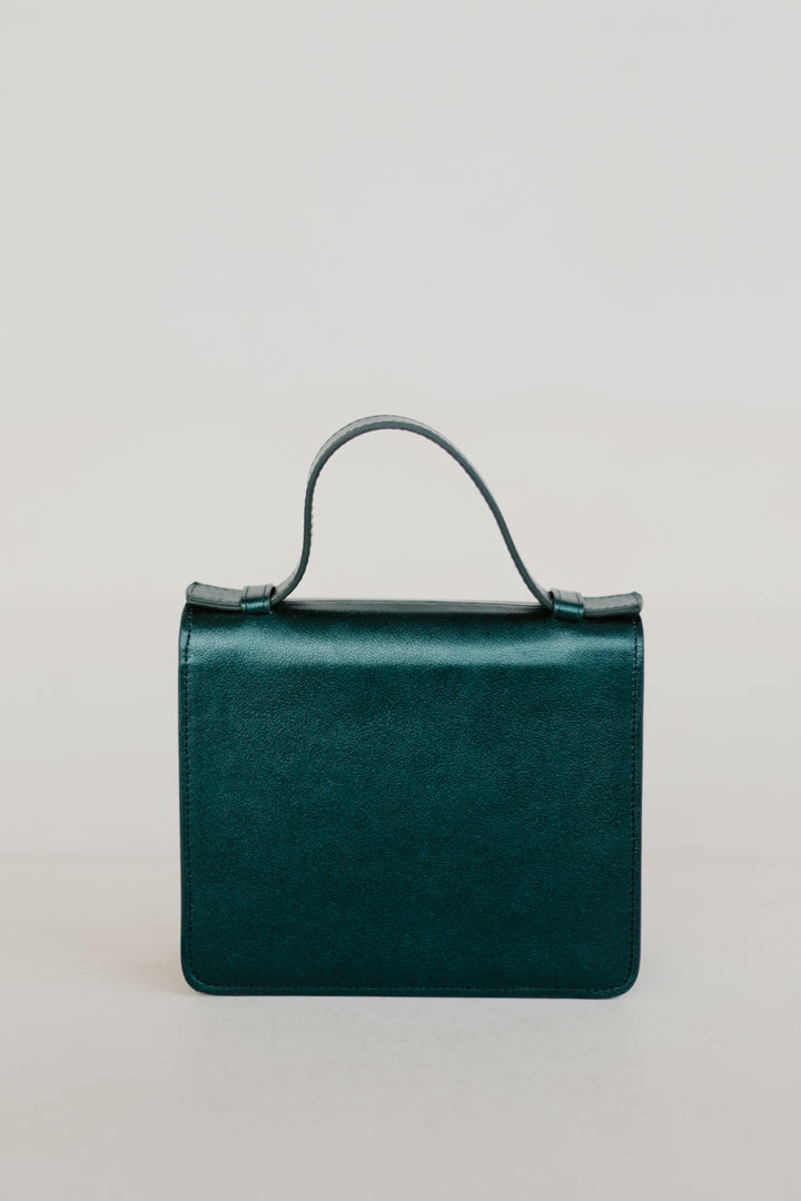 Micro Briefcase | Forest Shimmer