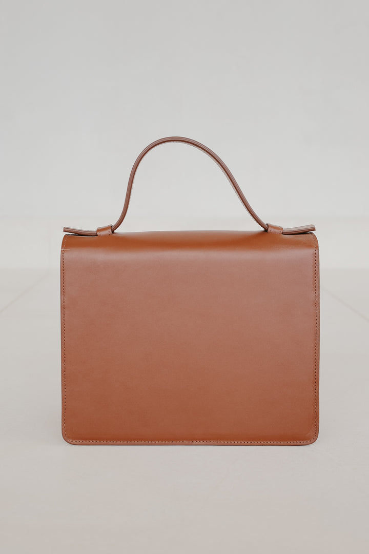 Mini Briefcase Scales | Dark Cognac