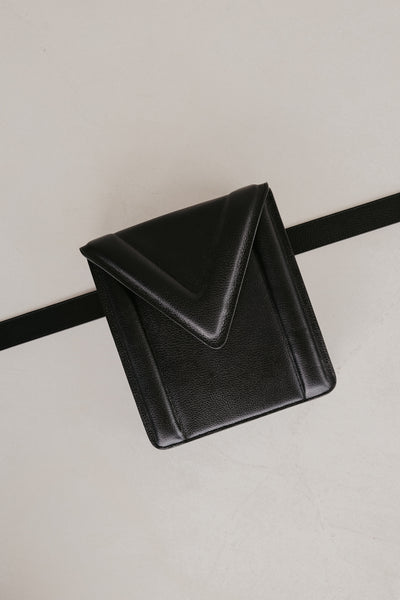 Belt Bag: Belt XL Black Structured + M XL Black Structured