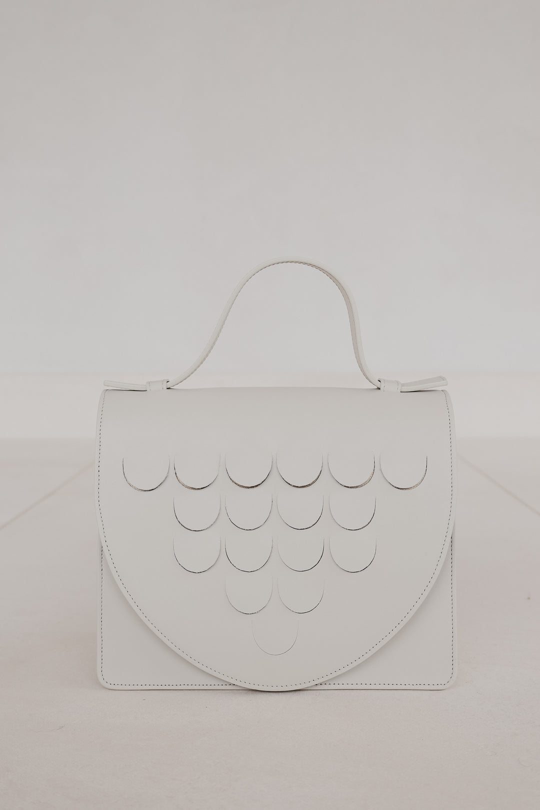 Mini Briefcase Scales | White