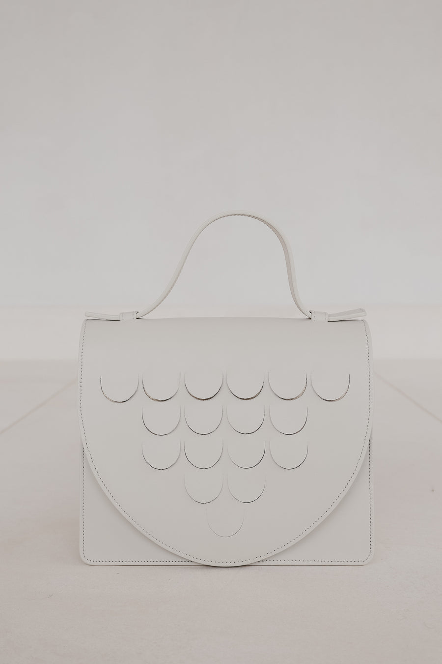 Mini Briefcase Scales | White