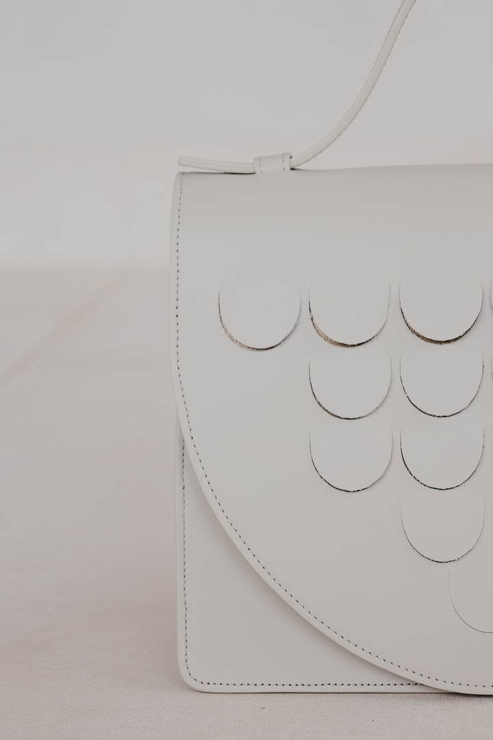 Mini Briefcase Scales | White