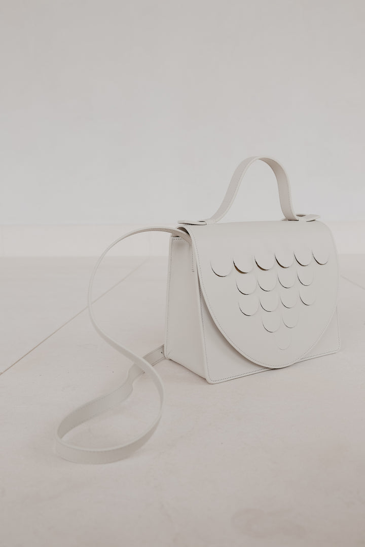 Mini Briefcase Scales | White
