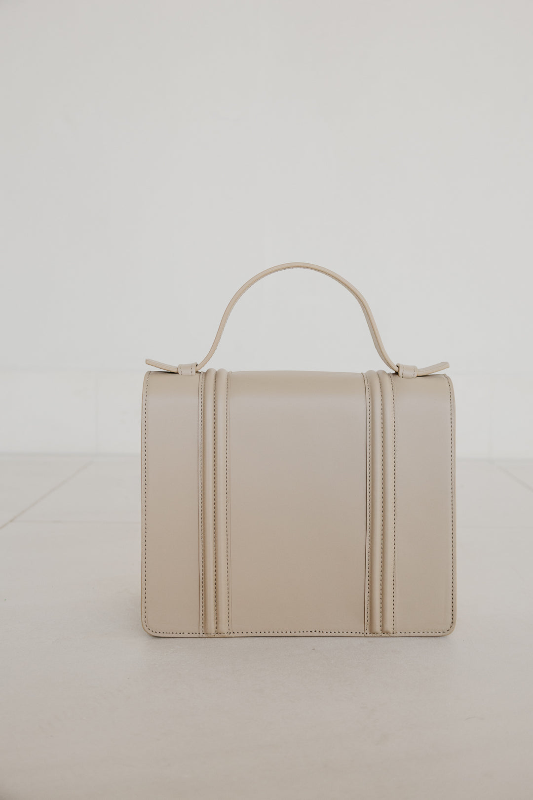 Mini Briefcase Doublé | Beige Pure