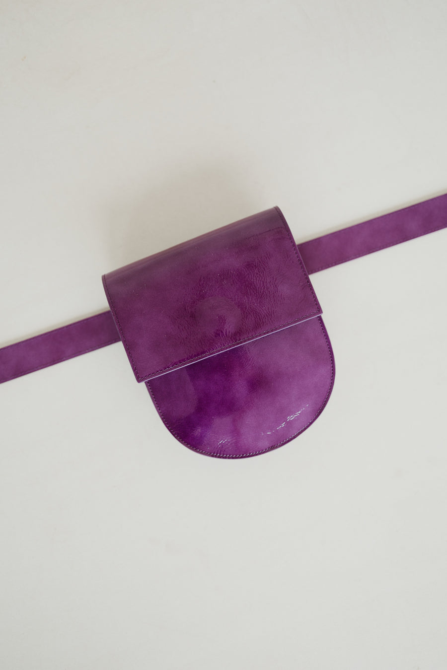Belt Bag: The Belt XL Grape Stone + Half Moon Grape Stone