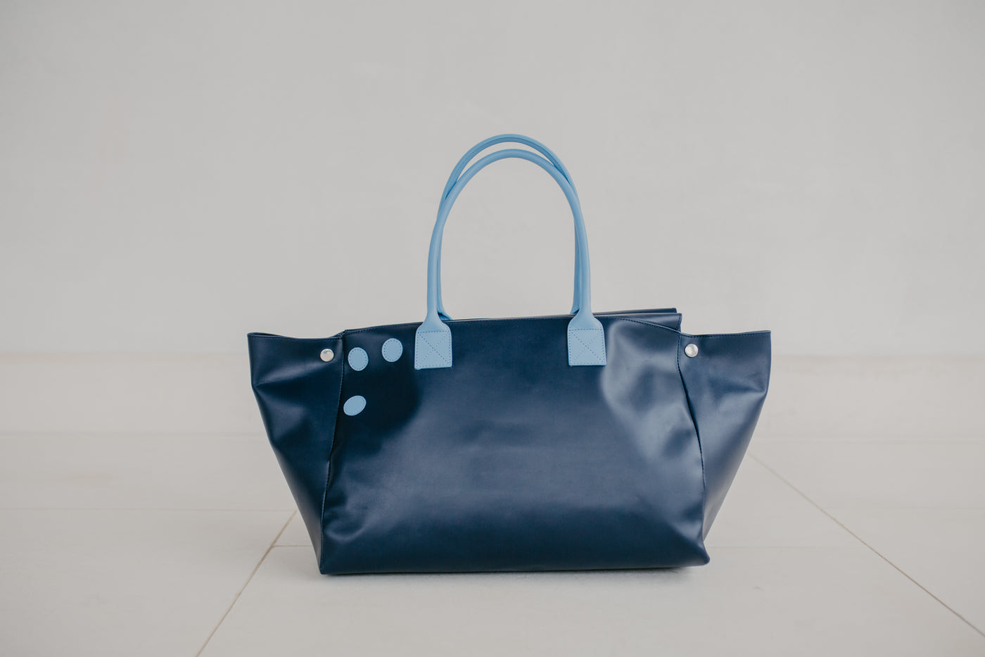 Grocery Bag | Marine / Bleu Ciel