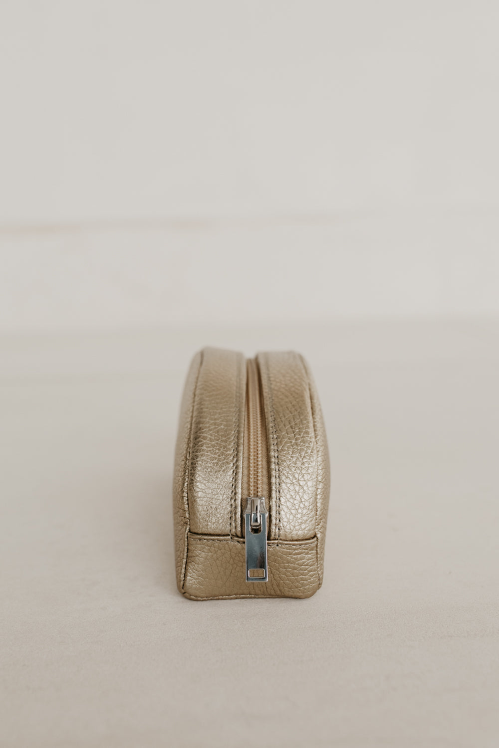 Pencil Case | Soft Gold Structured