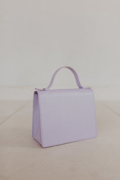 Mini Briefcase | Lila Shimmer