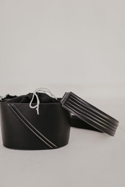 Boat Bag | Black / Doublé Strap