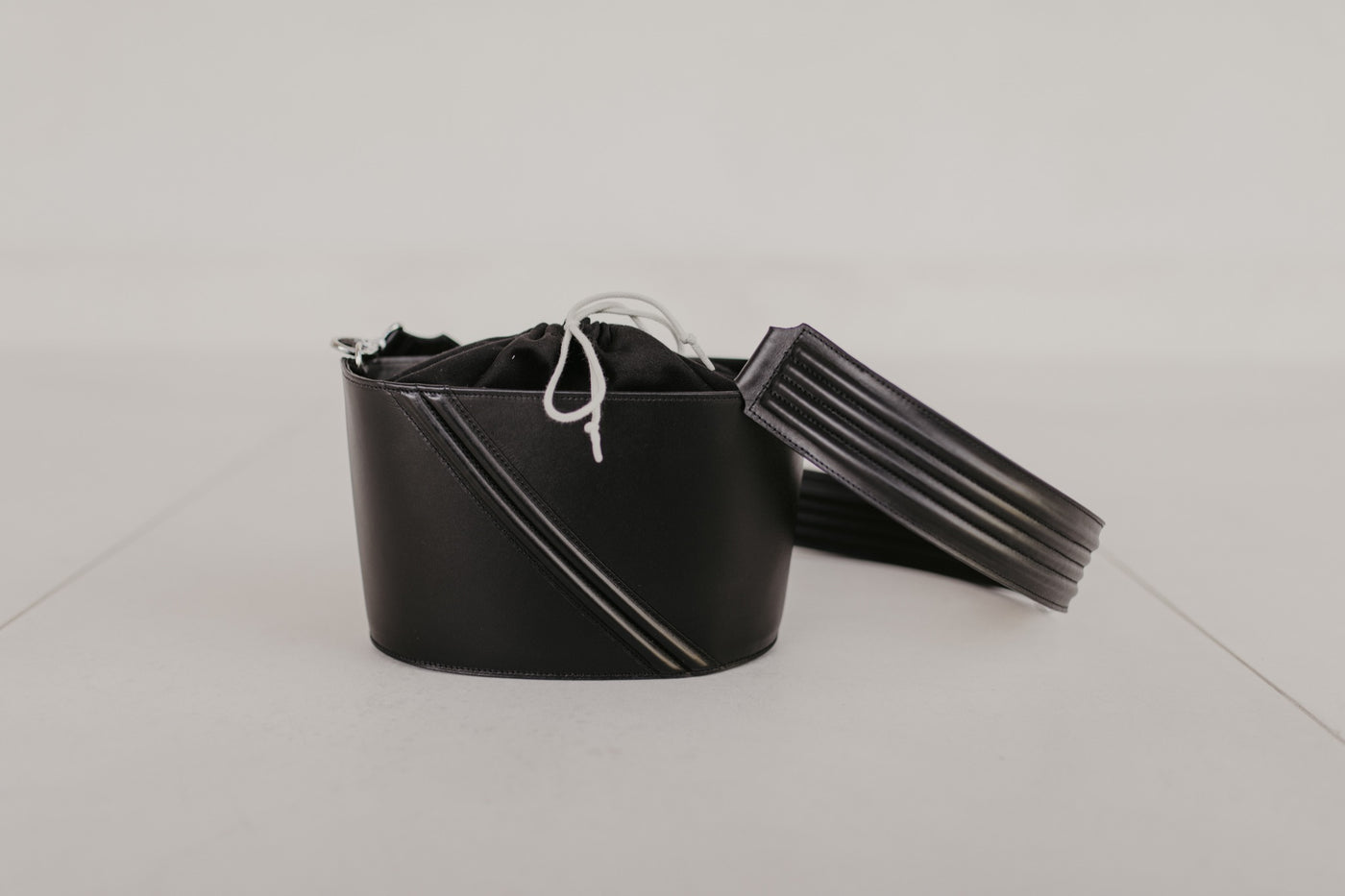 Boat Bag | Black / Doublé Strap