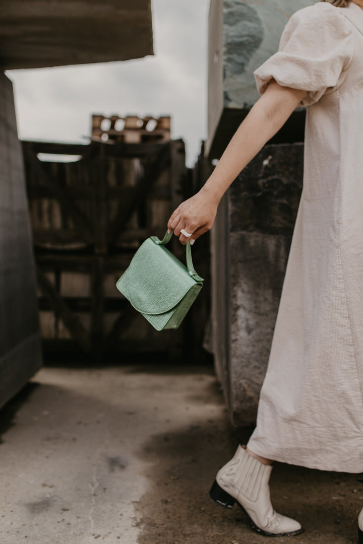 Collection Bridal | Micro Porte-documents Green Shimmer