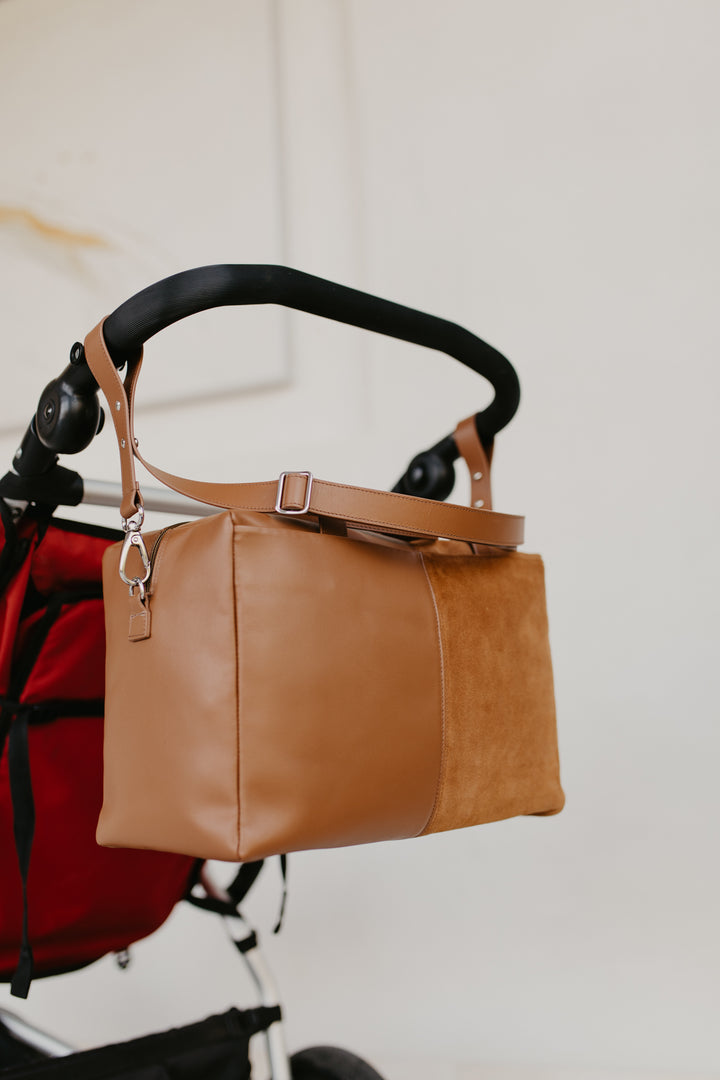 Le sac de la maman | Cognac Suède