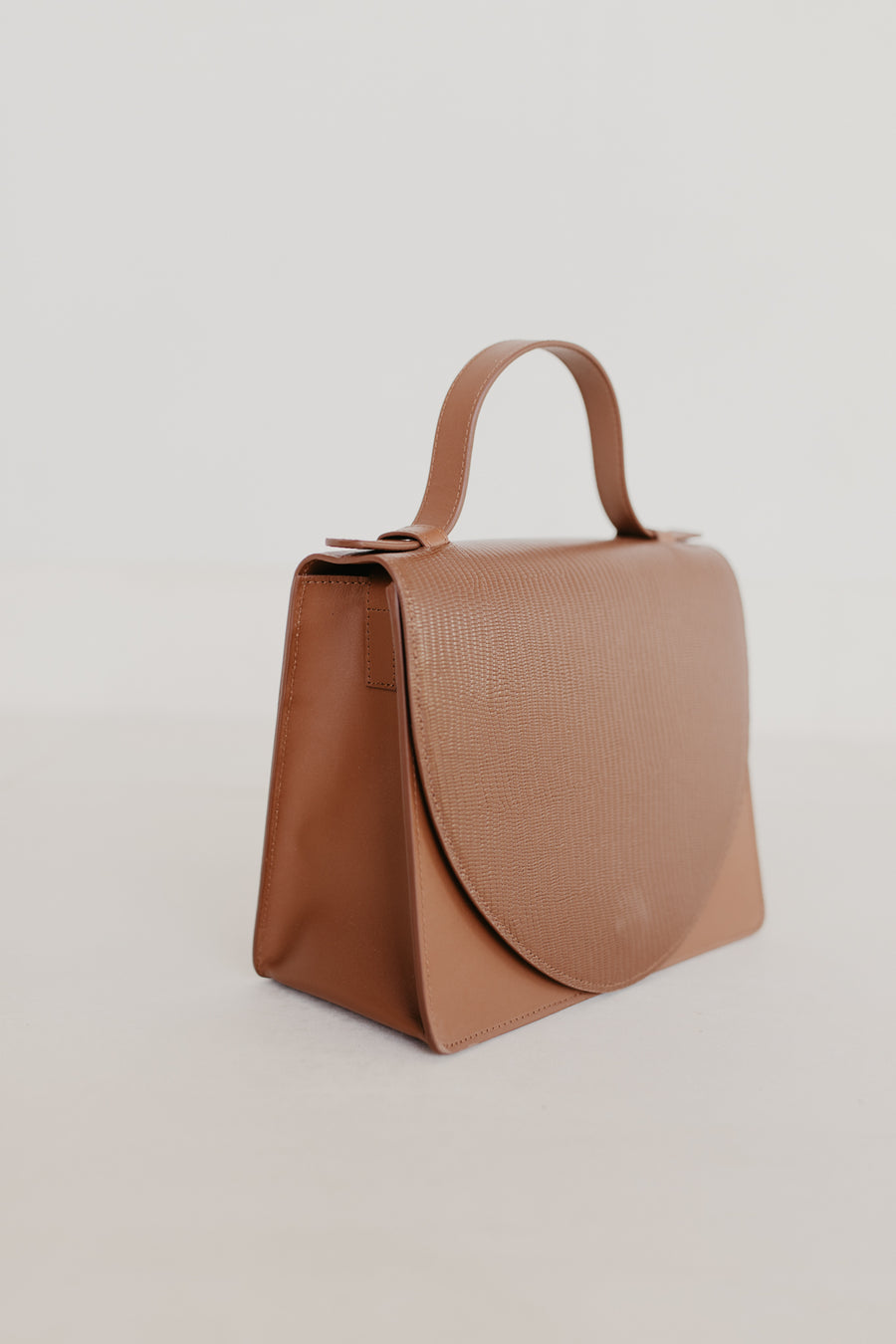 Mini porte-documents | Combi Cognac Snake