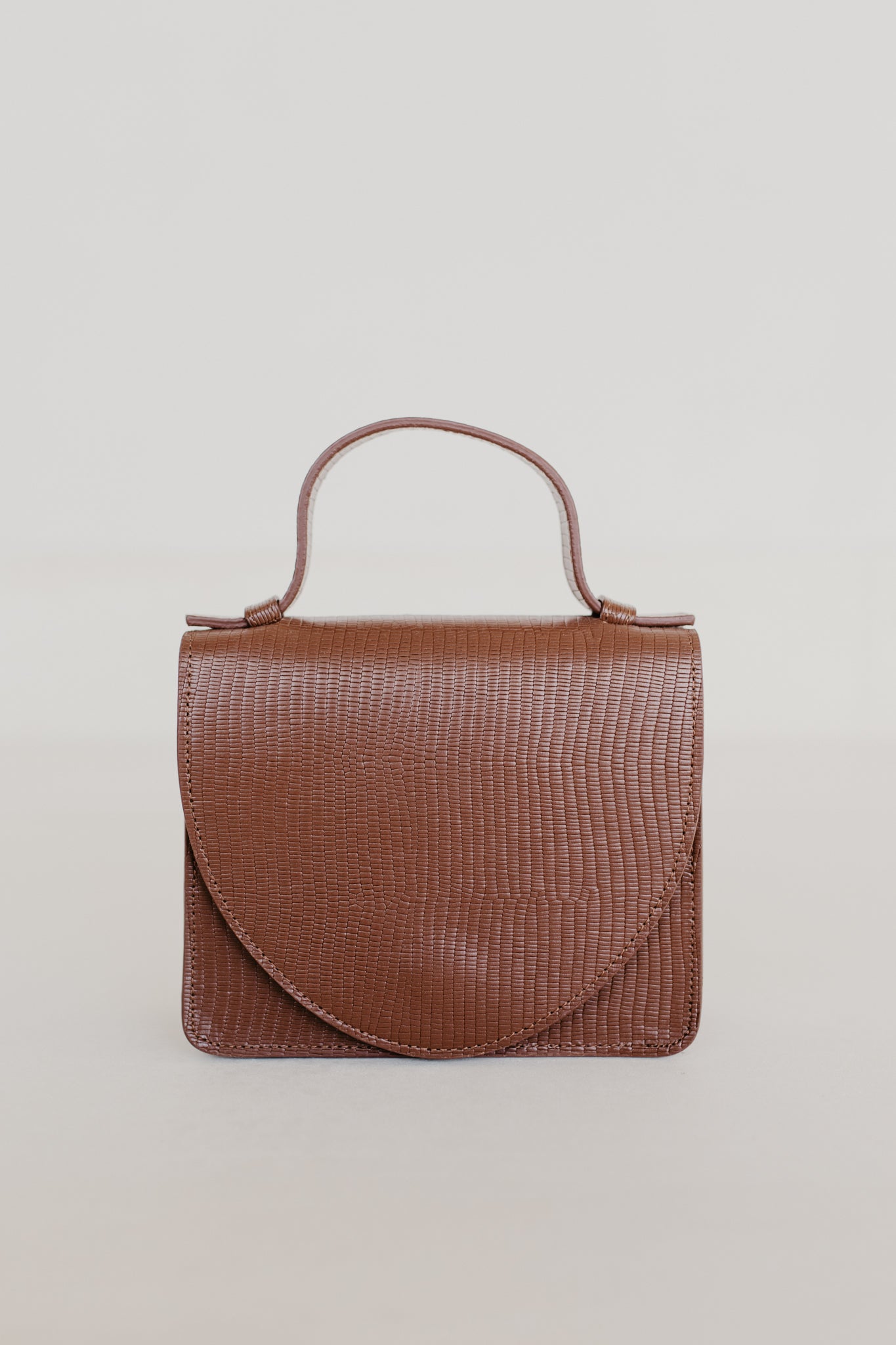 Porte-documents Micro | Serpent Cognac