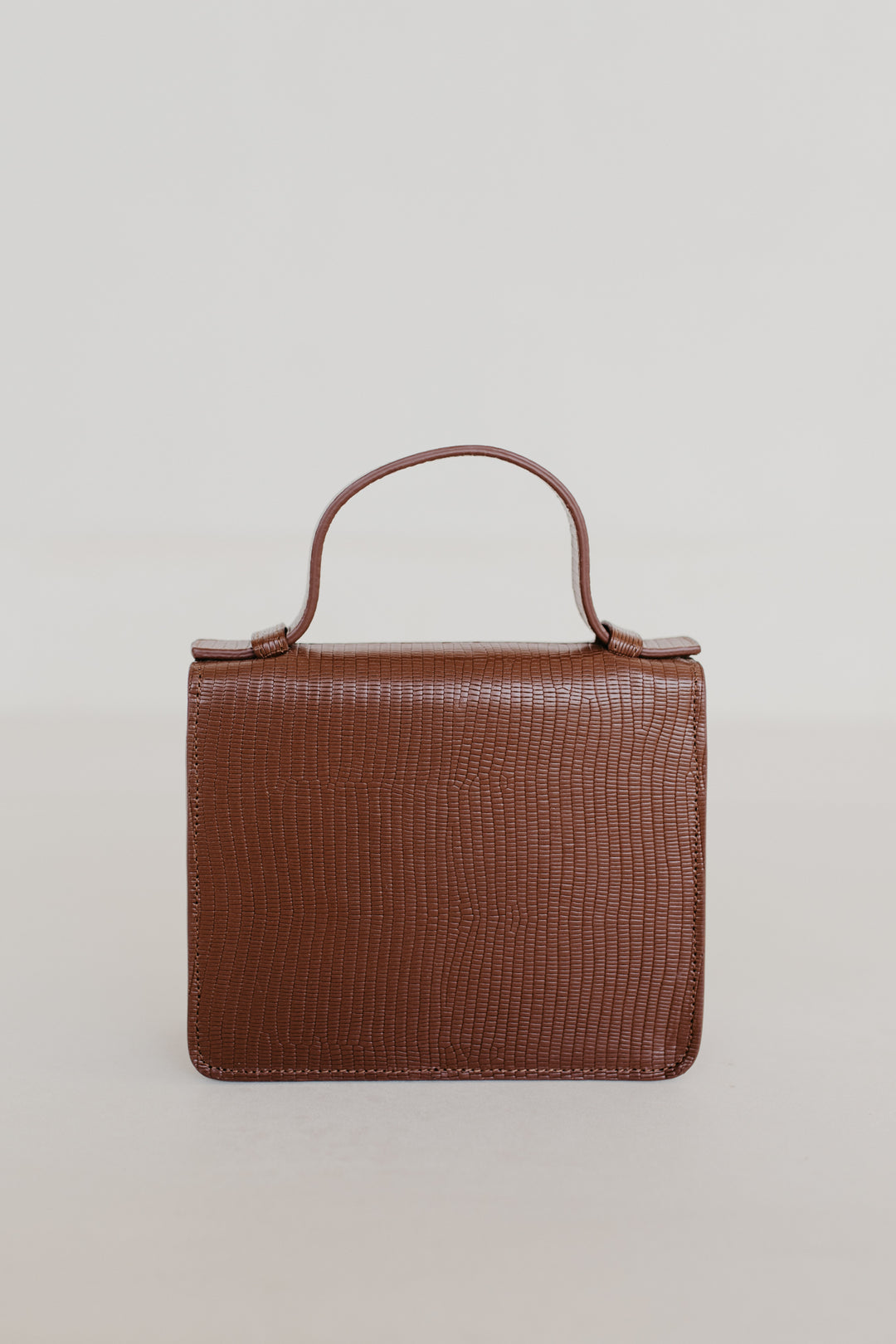 Porte-documents Micro | Serpent Cognac