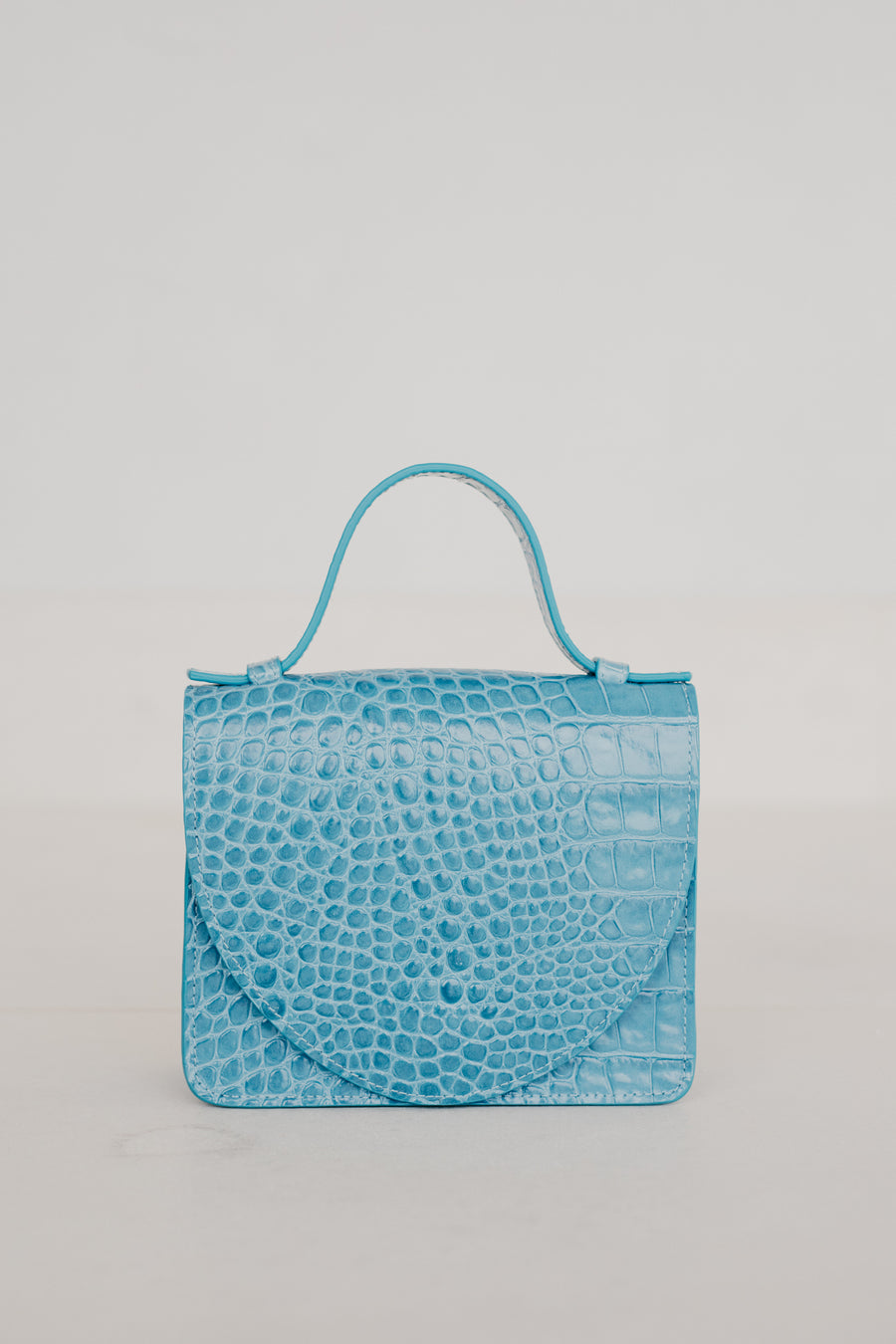 Micro Briefcase | Ocean Croco