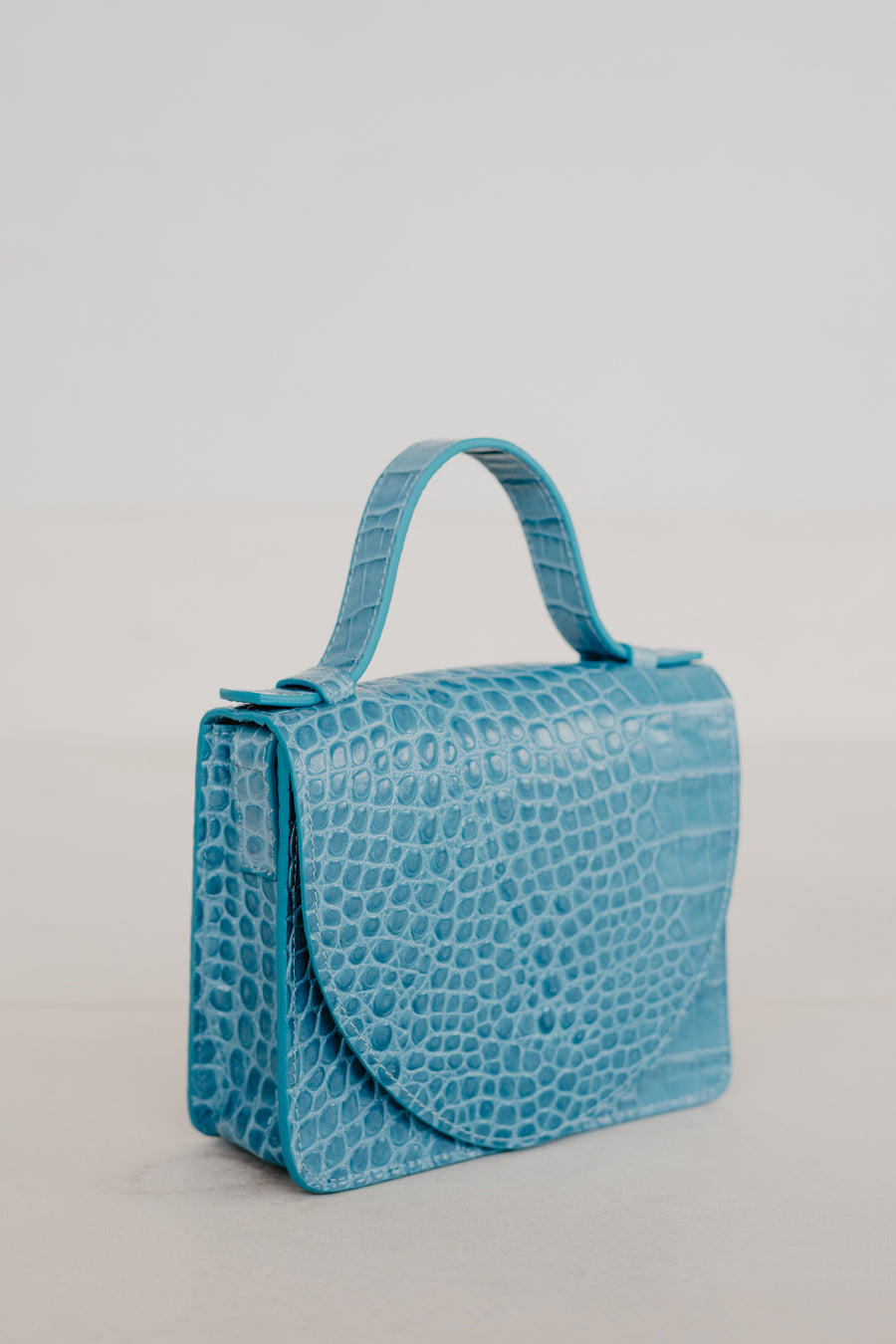 Micro Briefcase | Ocean Croco