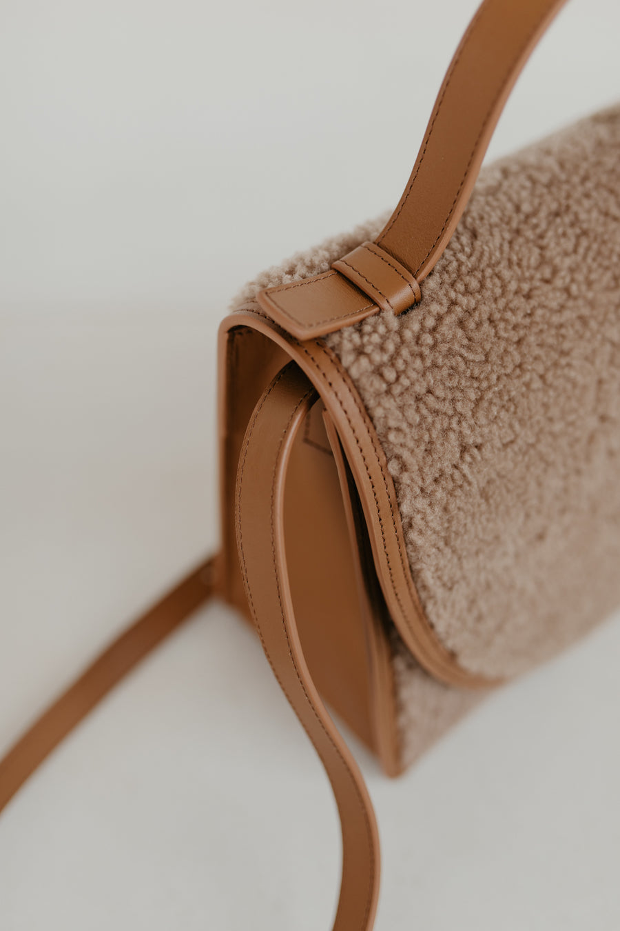 Mini porte-documents | Teddy Cognac