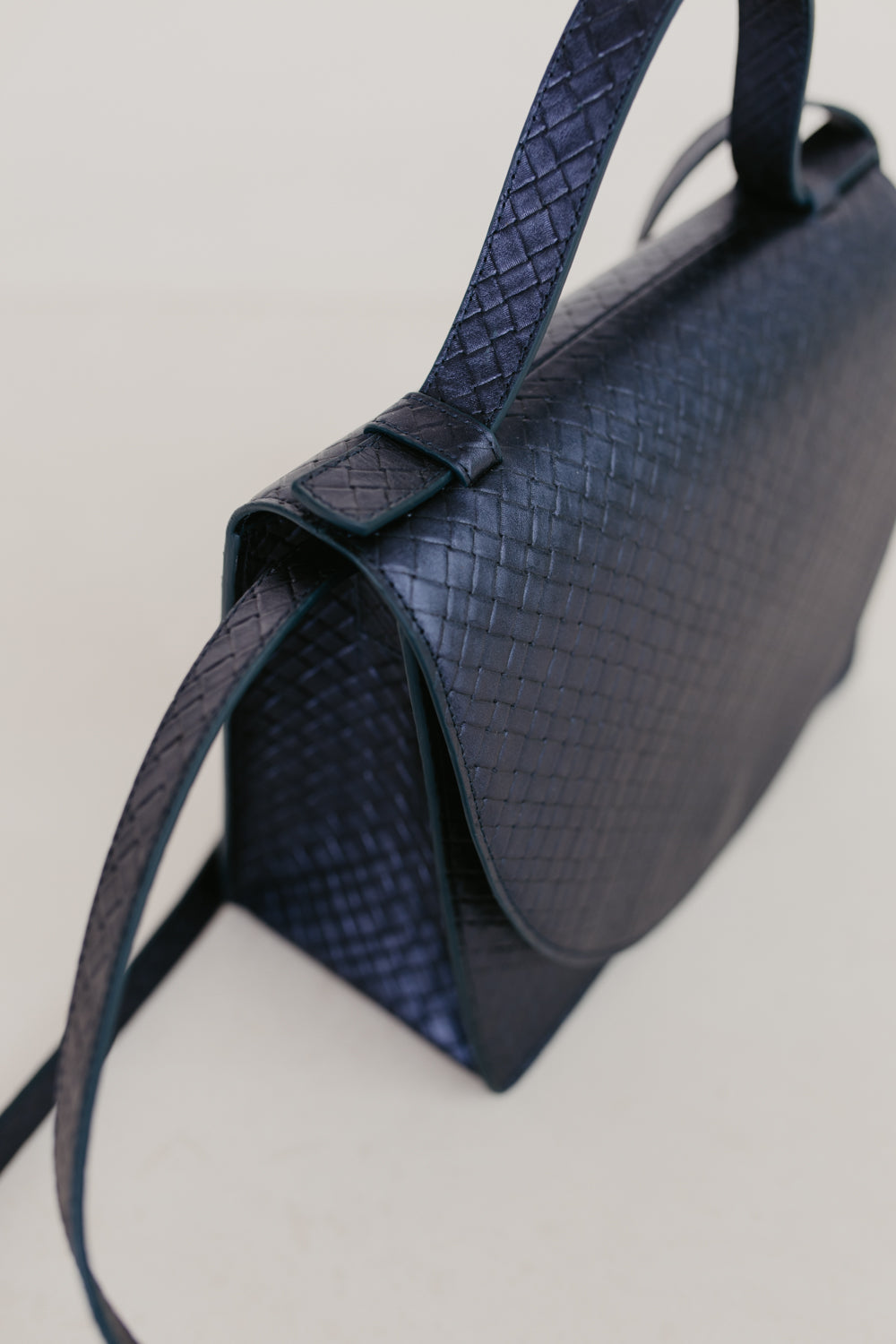 Mini porte-documents | Marine Woven