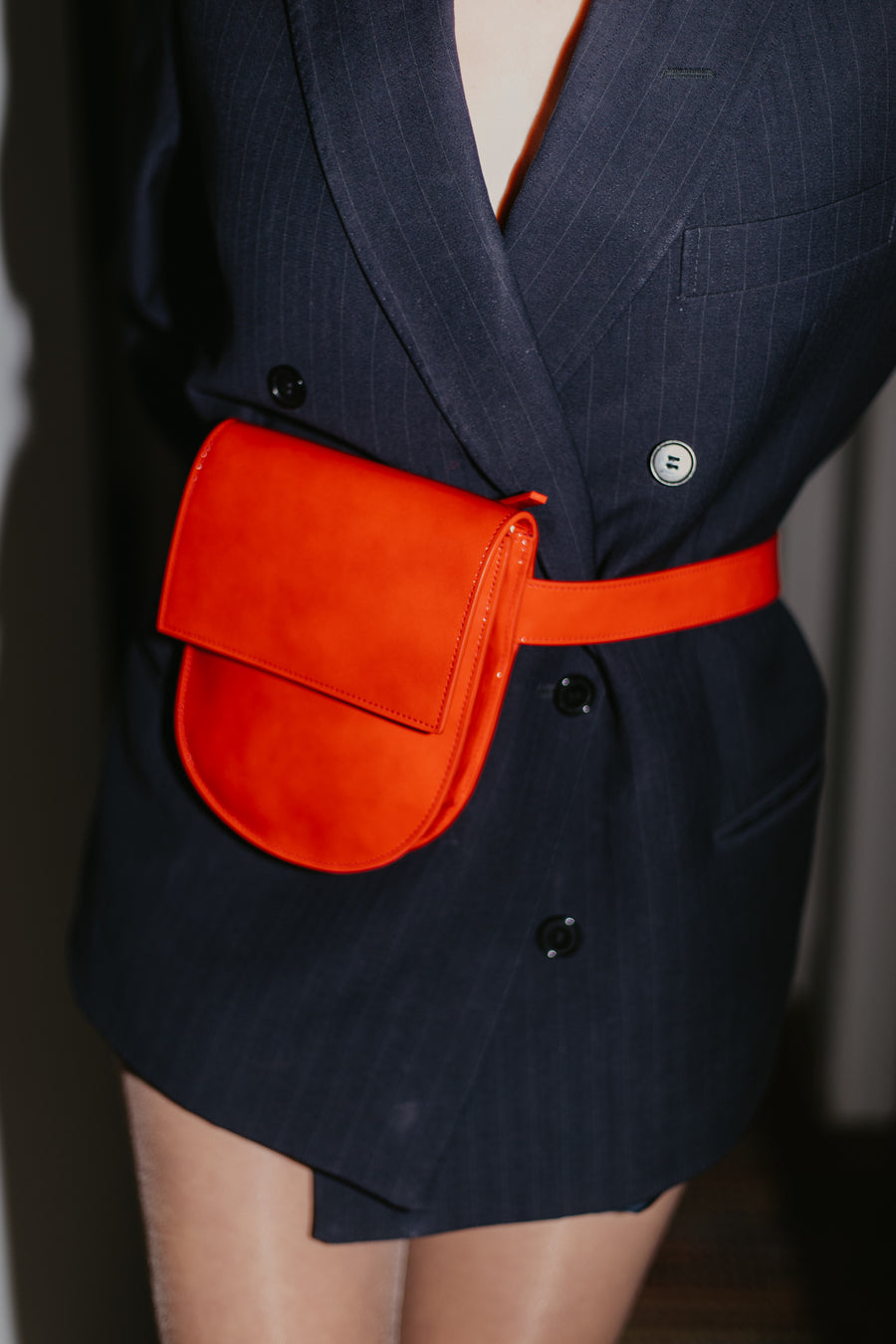 Sac ceinture : Belt XL Lips Laqué + Half Moon Lips Laqué