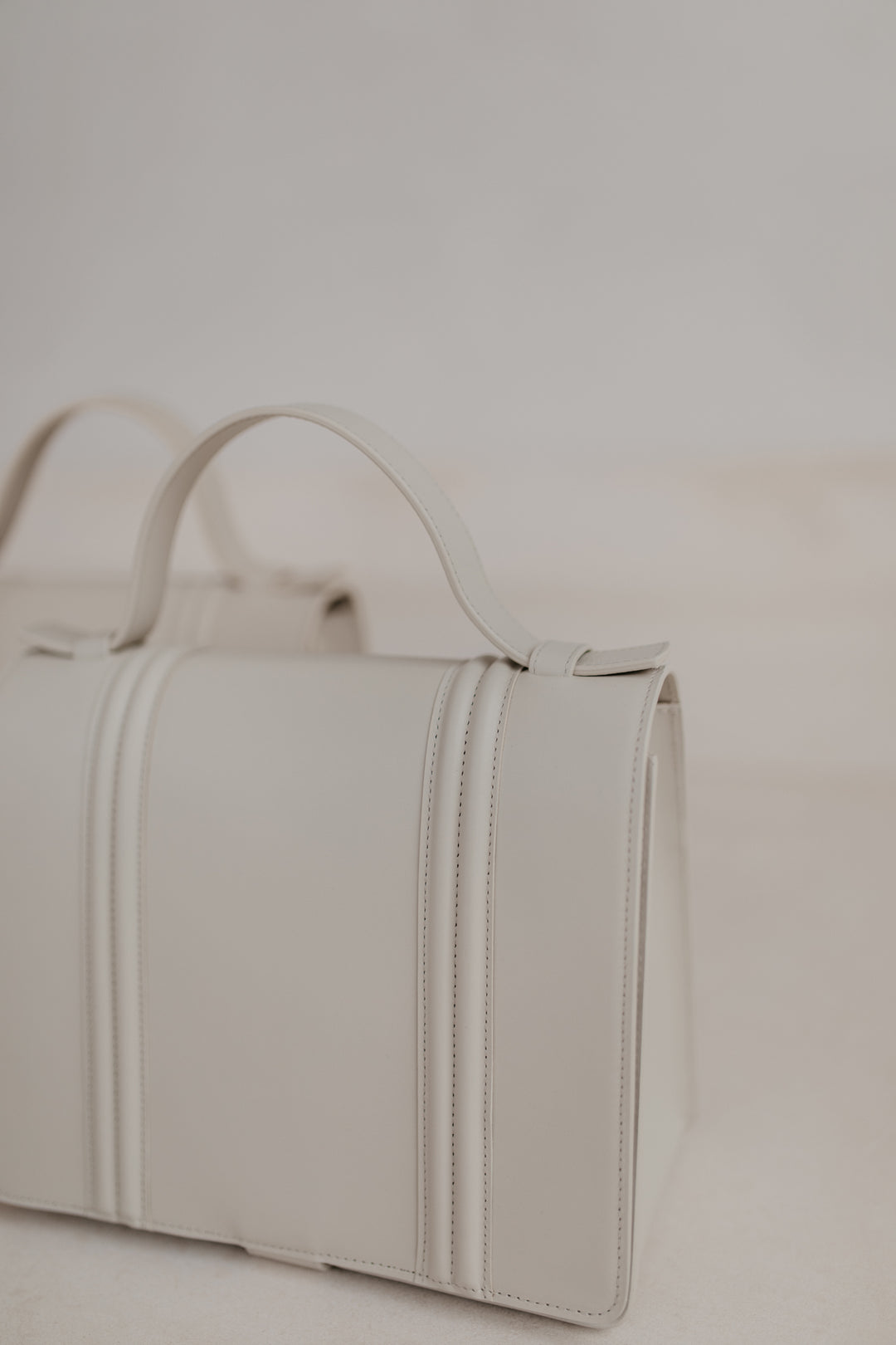 Mini Briefcase | Doublé White