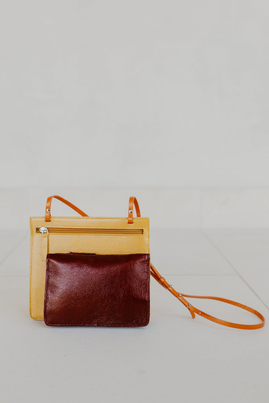 Pochette double | Pierre tricolore