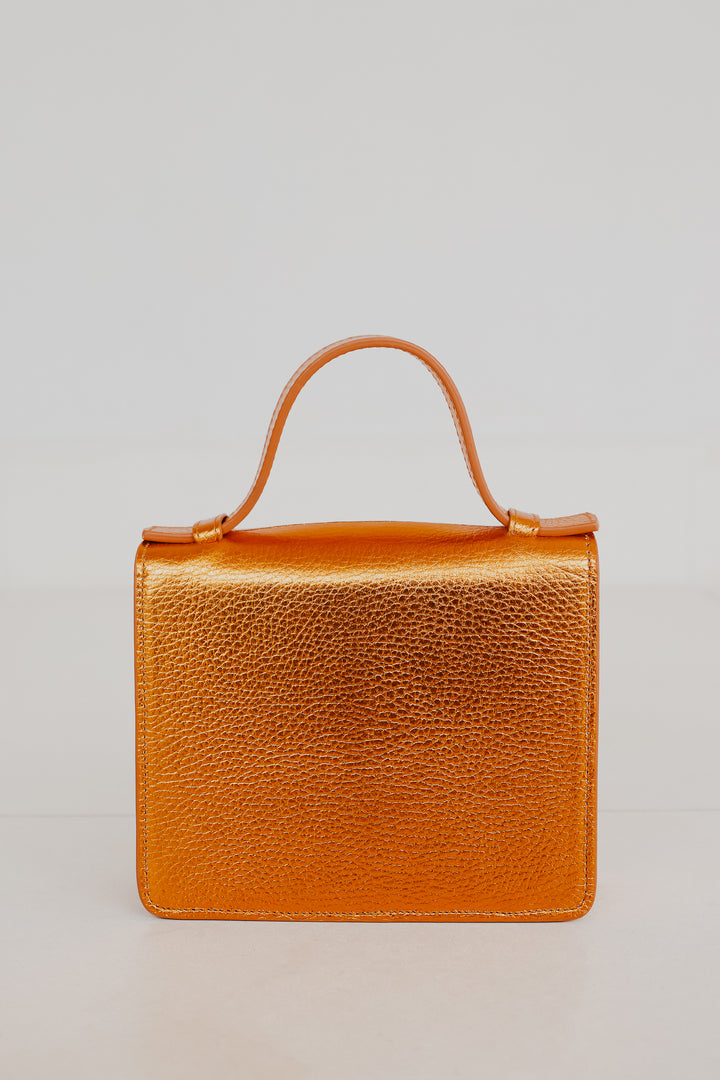 Micro Briefcase | Tangerine