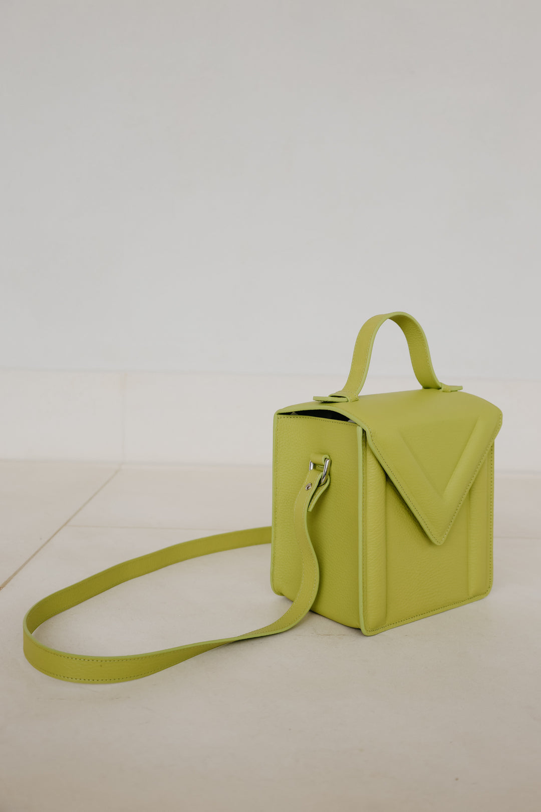 Boxbag | Lime Structured