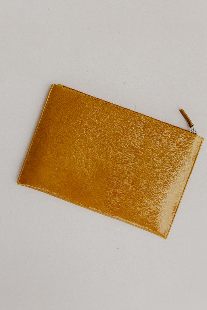 Bridal Collection | Zip Clutch Citrine