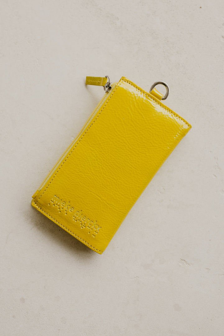 Cardholder Zip Dots | Limon Stone