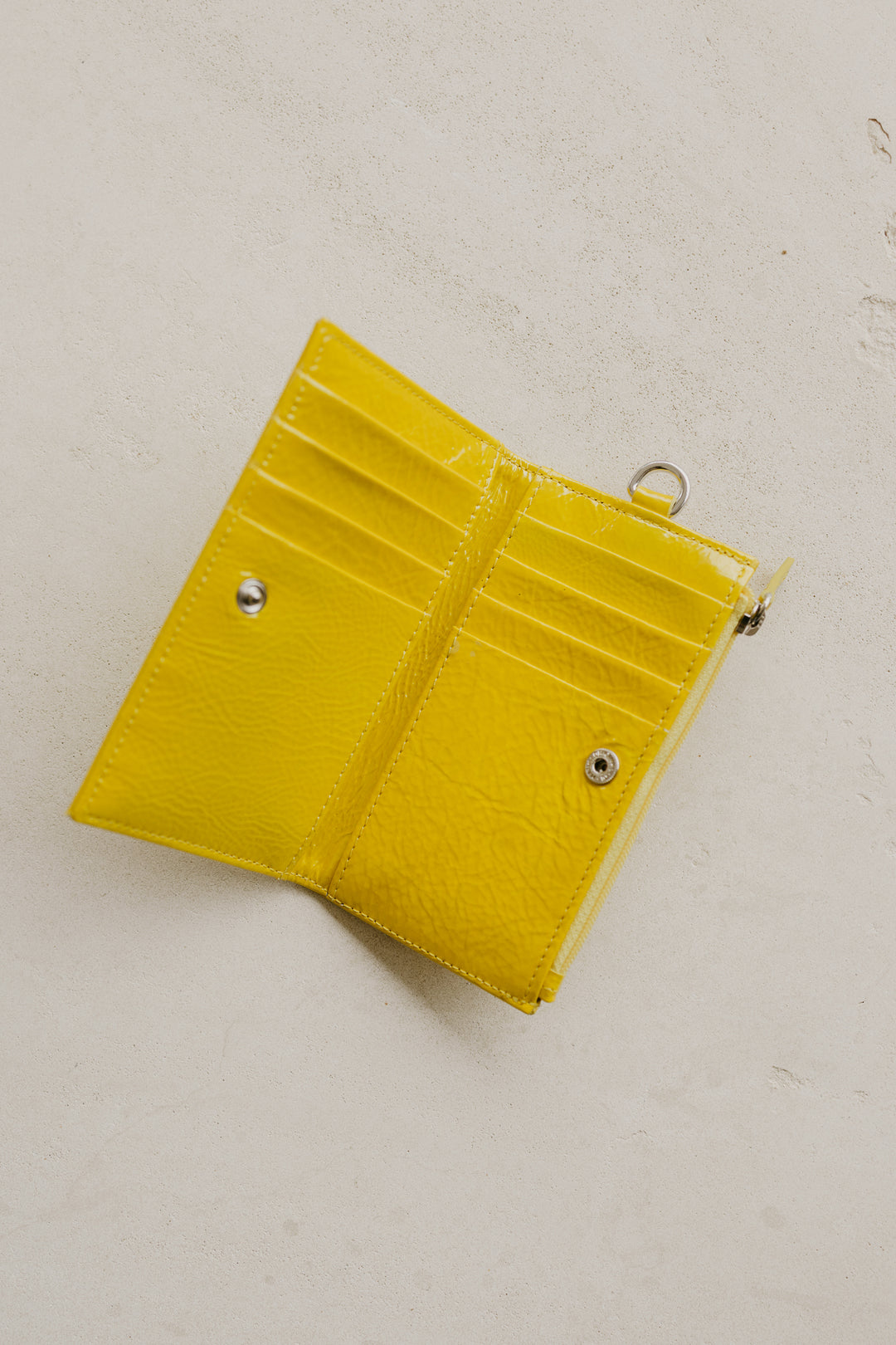 Cardholder Zip Dots | Limon Stone