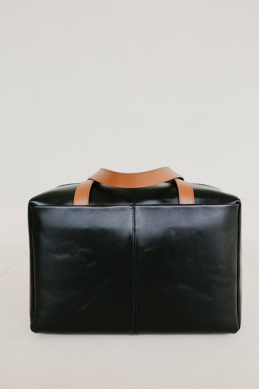 Weekender | Dark Cognac / Black