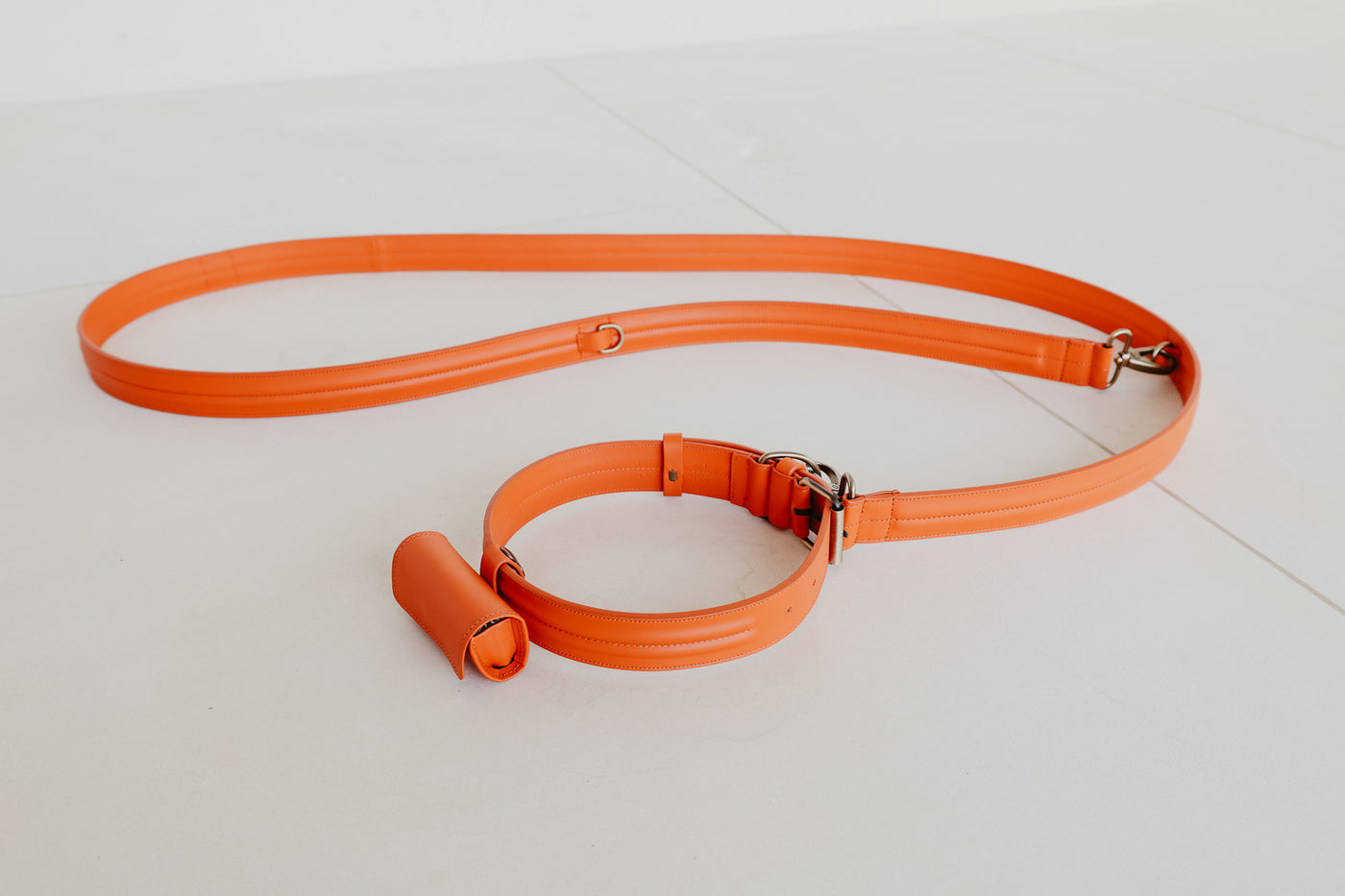 Collar Doublé | Naranja