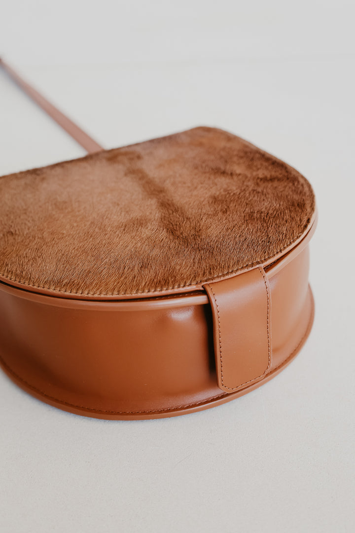 Single Saddle | Cognac Fur