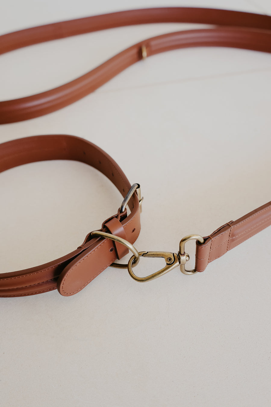 Collar Doublé | Dark Cognac