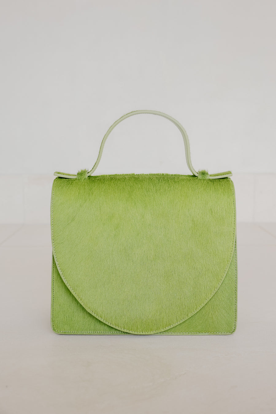 Mini Briefcase | Lime Fur