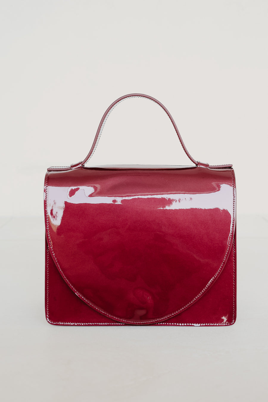 Mini Briefcase | Wine Laqué