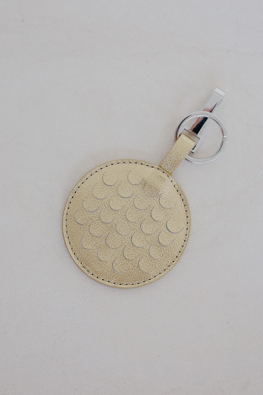 Keychain Scales | Gold Metallic