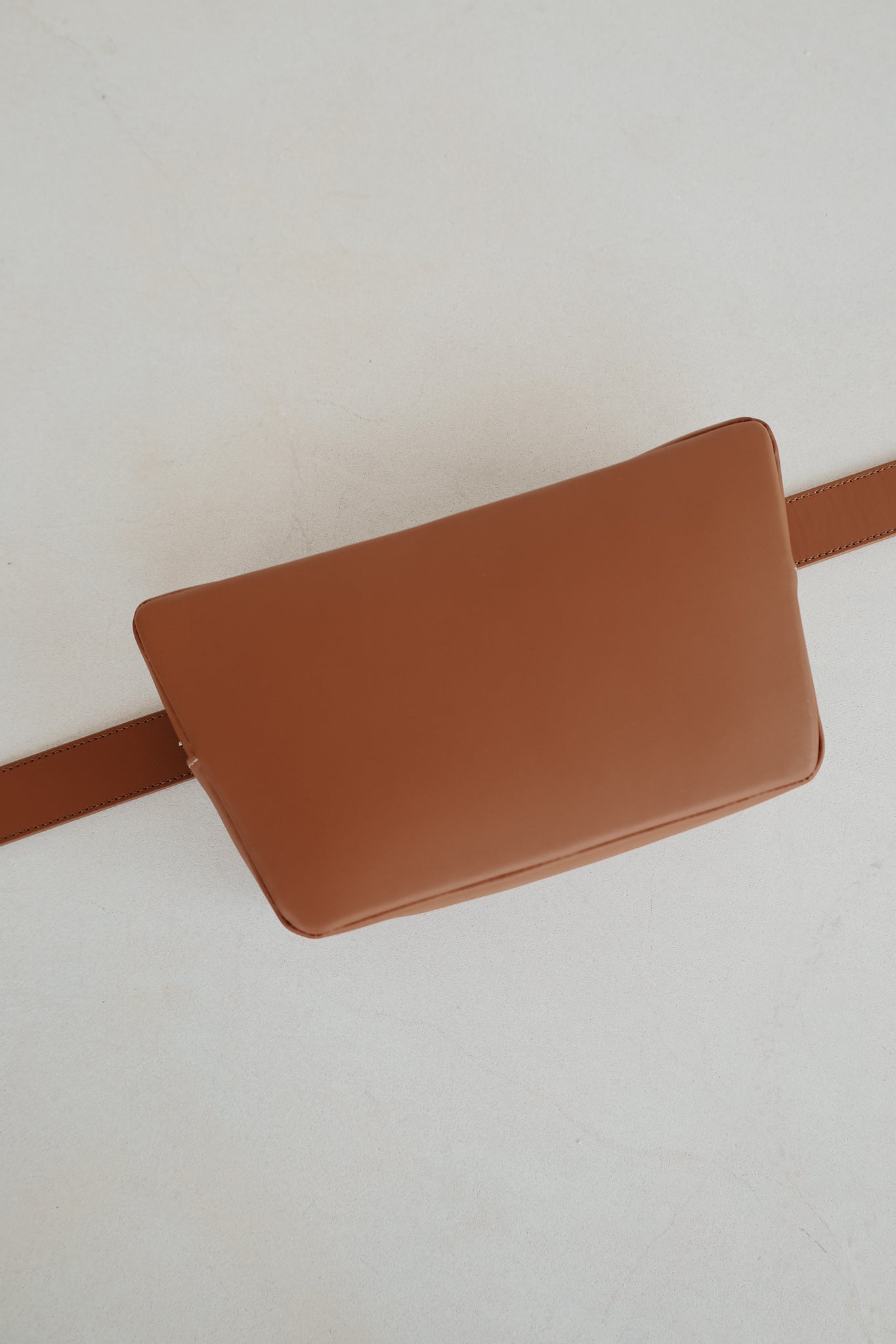 Belt Bag: Belt XL Light Cognac Pure + Trapezium Light Cognac Pure