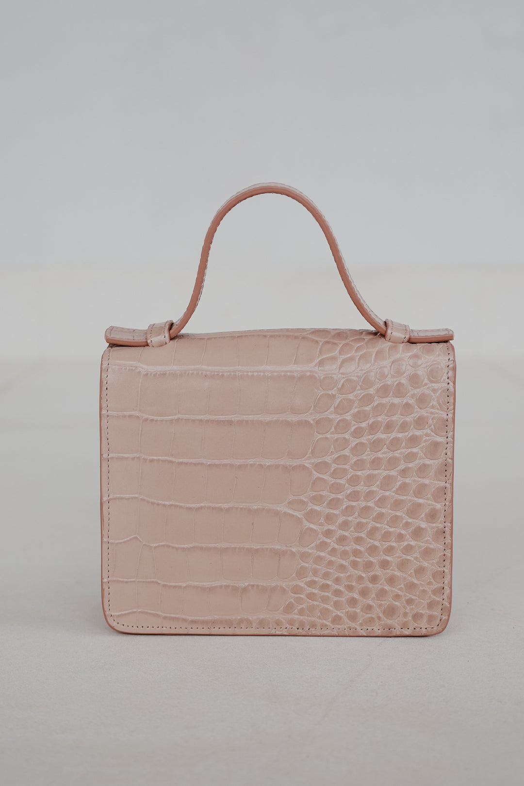 Bridal Collection | Micro Briefcase Blush Croco