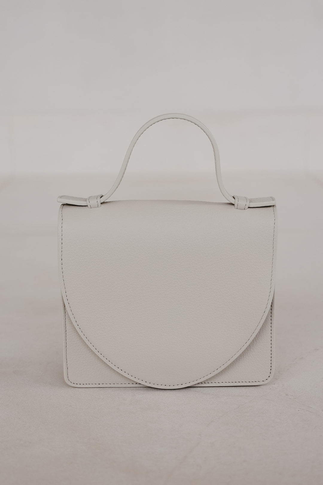 Micro Briefcase | White Structured