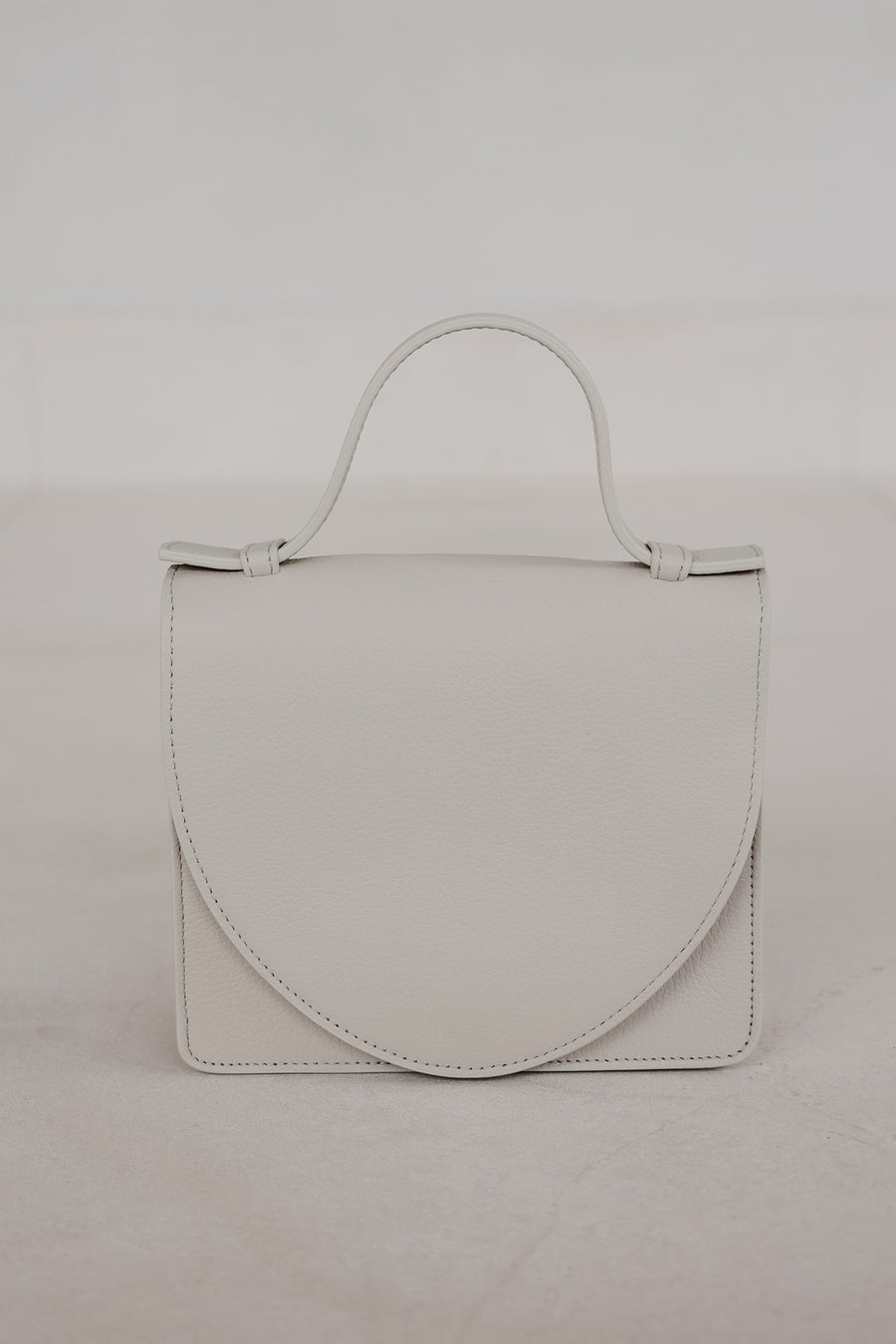 Micro Briefcase | White Structured