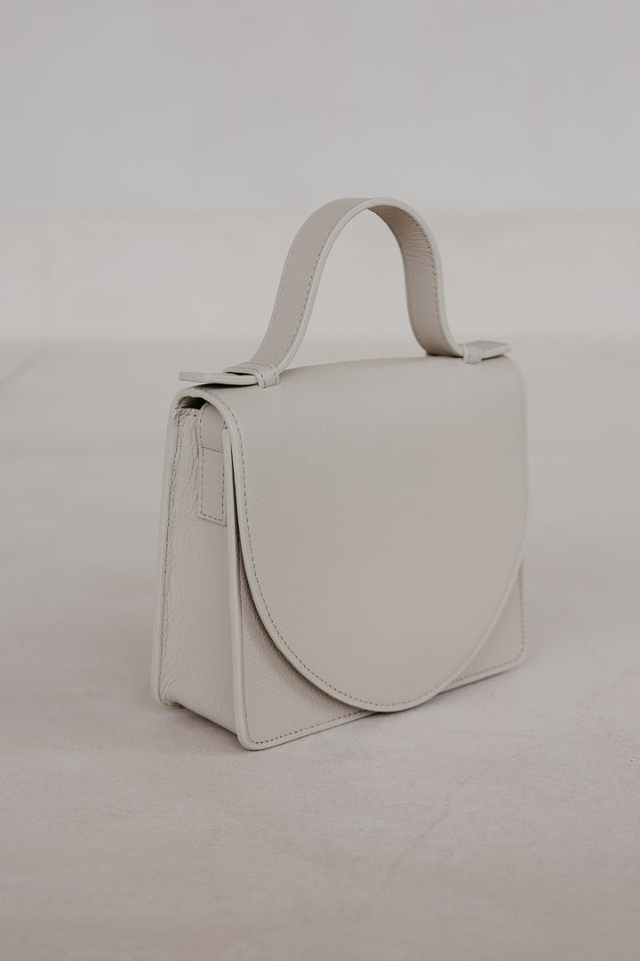 Micro Briefcase | White Structured