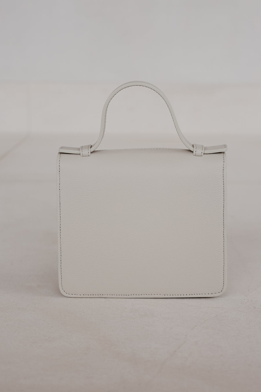 Micro Briefcase | White Structured