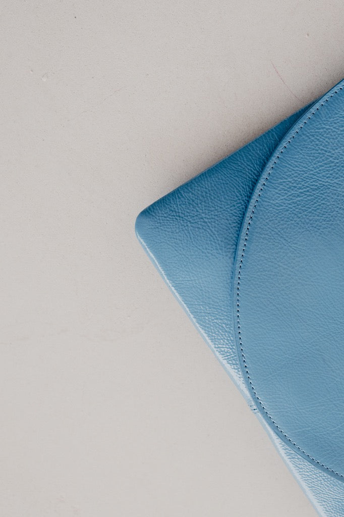 Bridal Collection | Medium Envelope Bleu Ciel Stone