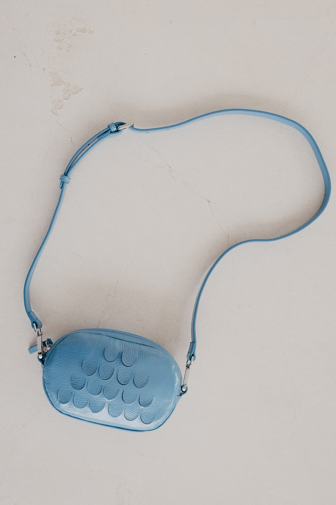 Oval Mini Bag | Bleu Ciel Stone