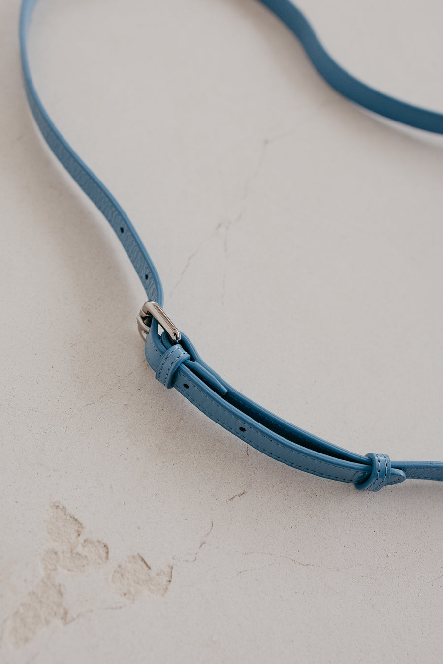 Oval Mini Bag | Bleu Ciel Stone