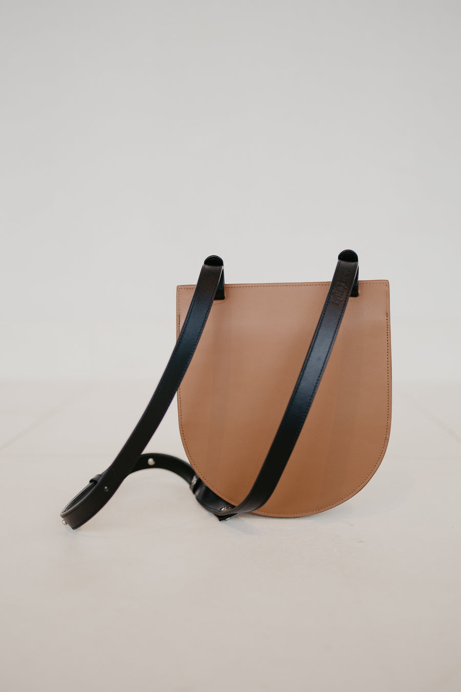 Single Saddle | Cognac - Beige - Black