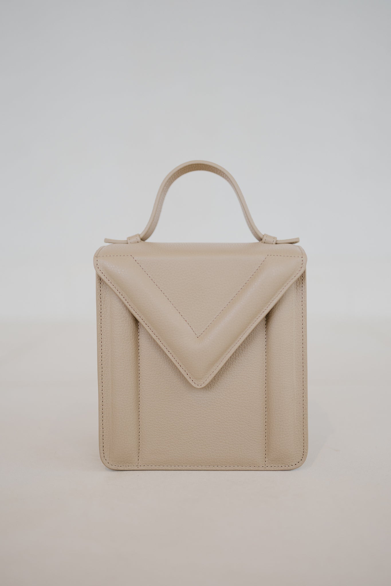 Boxbag | Beige Structured